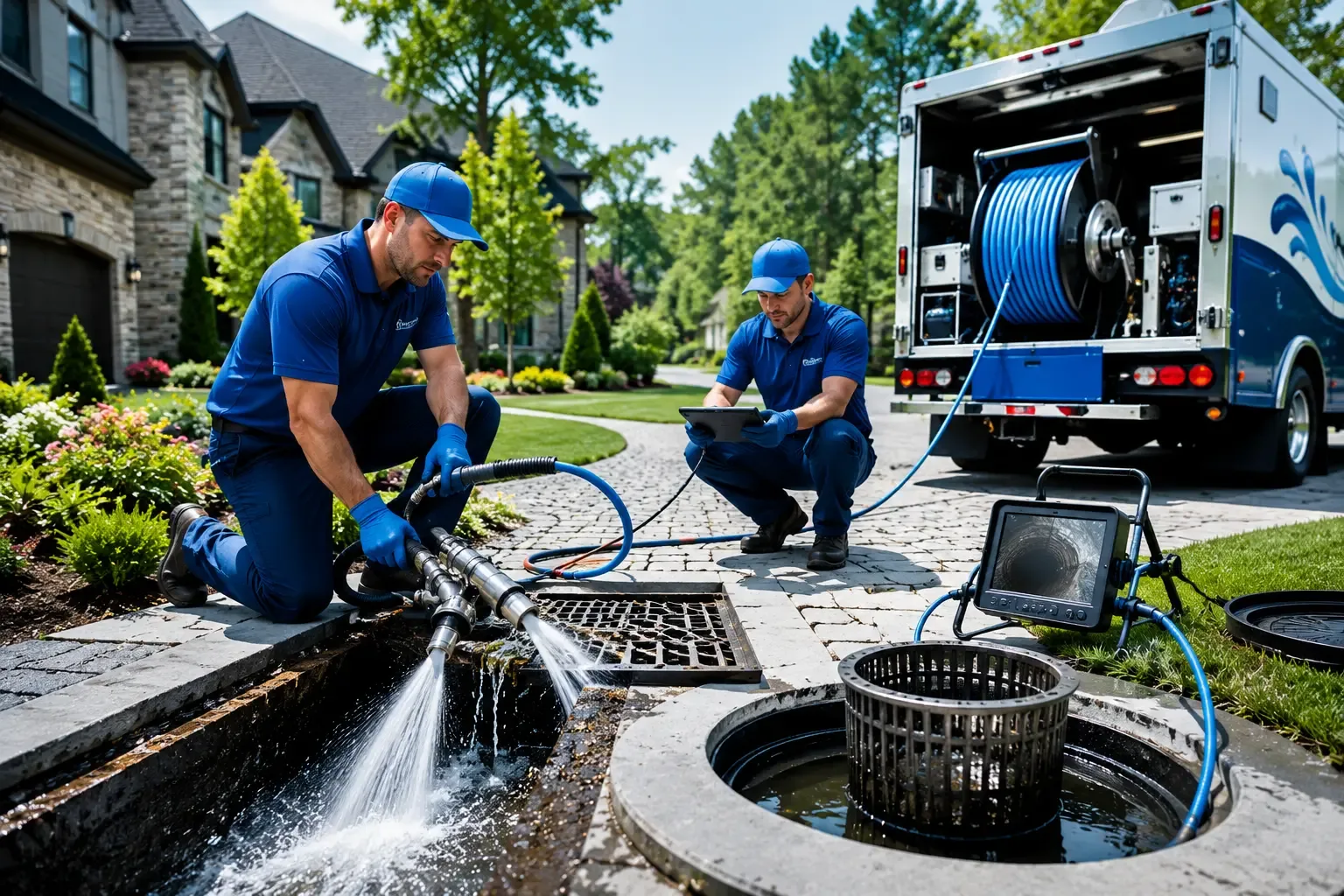 Local outdoor drain cleaning professionals in Rosholt, WI